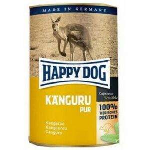 Happy Dog PREMIUM - Fleisch Pur - klokanie mäso konzerva pre psy 400g vyobraziť
