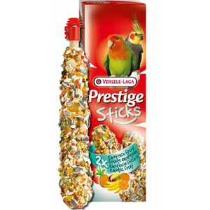 Maškrta Versele Laga Prestige tyčinky pre veľké papagáje s ovocím 2ks 140g vyobraziť