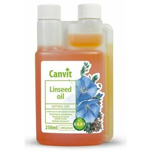 Olej Canvit Linseed Oil ľanový olej pre psy 250ml vyobraziť