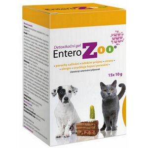Entero Zoo detoxikačný gel pri zažívacích ťažkostiach pre zvieratá 15x10g, Veterina TOP 50, Akcia Najlekáreň vyobraziť