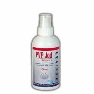 PVP Jod spray na povrchovú dezinfekciu kože zvierat v sprejovej forme 100ml vyobraziť
