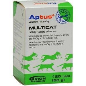 Aptus MULTICAT multivitamínové tablety pre mačky 120tbl vyobraziť