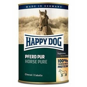 Happy Dog PREMIUM - Fleisch Pur - konské mäso konzerva pre psy 400g vyobraziť