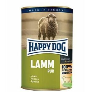 Happy Dog PREMIUM - Fleisch Pur - jahňacie mäso konzerva pre psy 400g vyobraziť