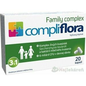 compliflora Family complex, probiotikum, 20 cps vyobraziť