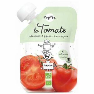 POPOTE Kapsička bio paradajka 120 g, 6+ vyobraziť