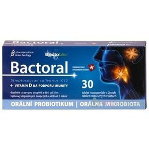 BACTORAL+vitamín D- orálne probiotikum, 30 žuvacích tbl, Akcia vyobraziť