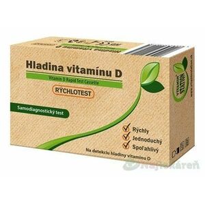 VITAMIN STATION Rýchlotest Hladina vitamínu D, 1set vyobraziť