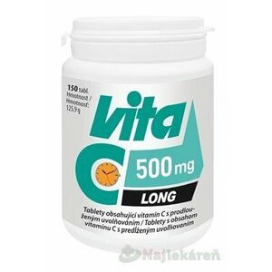 Vitabalans Vita C LONG 500 mg, 150 tbl vyobraziť