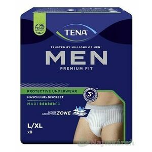 TENA Men Protective Underwear Maxi L/XL, nohavičky 1x8ks vyobraziť