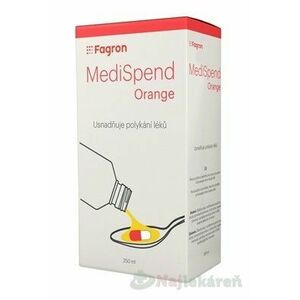 MediSpend Orange - uľahčenie prehĺtania liekov 250 ml vyobraziť