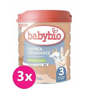 BABYBIO CAPREA 3 kozie dojčenské mlieko (od ukonč.10 m) 3x 800 g vyobraziť