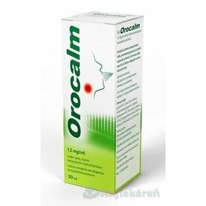 Orocalm 1, 5 mg/ml orálna roztoková aerodisperzia, Akcia vyobraziť
