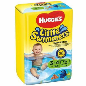 HUGGIES Little Swimmers Plienky do vody jednorazové 3-4 (7-15 kg) 12 ks vyobraziť