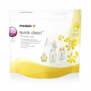 Sterilizačné sáčky MEDELA Quick Clean do mikrovlnnej rúry 5 ks vyobraziť