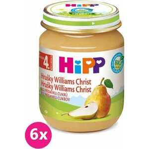6x HiPP hruškový Williams-Christ (125 g) - ovocný příkrm vyobraziť