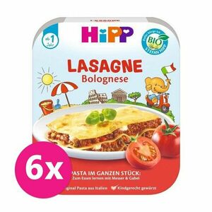 6x HiPP BIO Bolonskej lasagne od 1 roka, 250 g vyobraziť