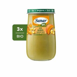3x SUNAR BIO Tekvica, zemiaky, olivový olej 190 g vyobraziť