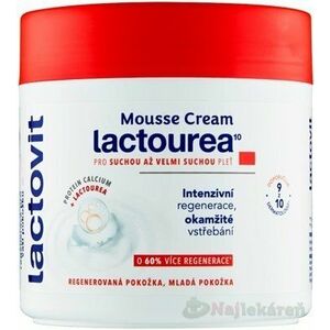Lactovit Mousse cream Lactourea penový krém na tvár a telo, veľmi suchá pleť 400 ml vyobraziť
