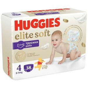 2x HUGGIES® Elite Soft Pants Nohavičky plienkové jednorázové 4 (9-14 kg) 38 ks vyobraziť