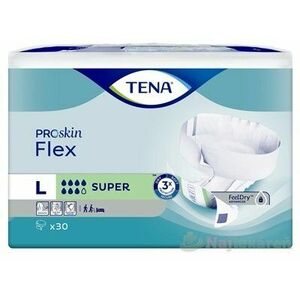 TENA Flex Super L inkontinenčné nohavičky s rýchloupevňovacím pásom 30 ks vyobraziť