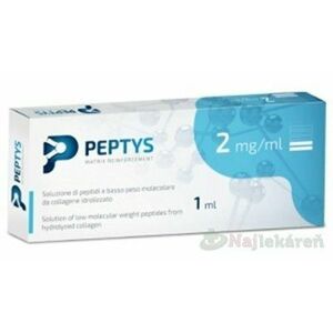 PEPTYS 2 roztok peptidov PEP-21 z kolagénu 2 mg/ml vyobraziť