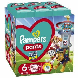 PAMPERS Plienky nohavičkové Active Baby Pants Paw Patrol veľ. 6 (14-19 kg) 120 ks vyobraziť