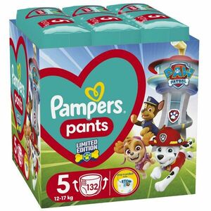 PAMPERS Plienky nohavičkové Active Baby Pants Paw Patrol veľ. 5 (12-17 kg) 132 ks vyobraziť