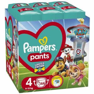 PAMPERS Plienky nohavičkové Active Baby Pants Paw Patrol veľ. 4 (9-15 kg) 144 ks vyobraziť