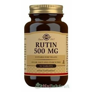 Solgar Rutin 500 mg 50 tabliet vyobraziť