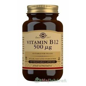 Solgar Vitamin B12 500 µg 50 ks vyobraziť
