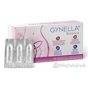 GYNELLA Balance vaginálne čapíky 10 ks vyobraziť