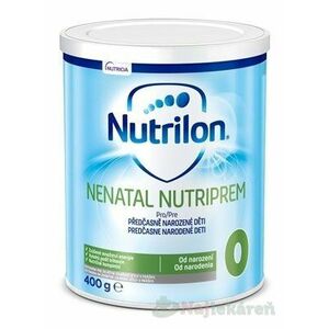 Nutrilon 0 NENATAL NUTRIPEM, špeciálna mliečna výživa (od narodenia), 400g vyobraziť