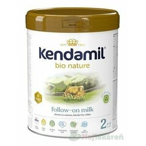 KENDAMIL BIO Nature 2 HMO+ následná mliečna dojčenská výživa (od ukonč. 6. mesiaca) 800 g vyobraziť