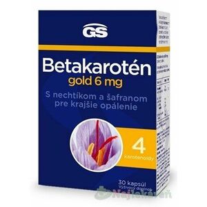 GS Betakarotén gold 6 mg s nechtíkom a šafranom 30 ks vyobraziť