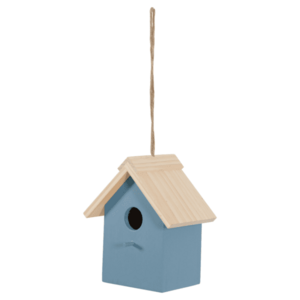 ZOLUX Coucou N2 drevená hniezdiaca búdka pre vtáky modrá vyobraziť