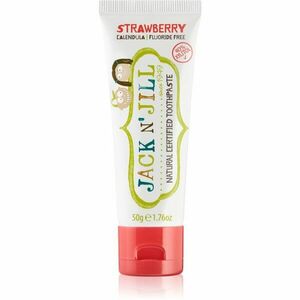 Jack N’ Jill Natural prírodná zubná pasta pre deti príchuť Strawberry 50 g vyobraziť