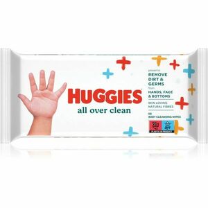 Huggies All Over Clean čistiace utierky pre deti 56 ks vyobraziť