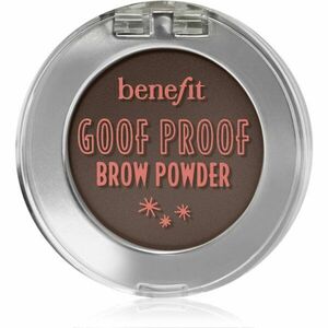 Benefit Goof Proof Brow Powder púder na obočie odtieň 4 Warm Deep Brown 1, 9 g vyobraziť