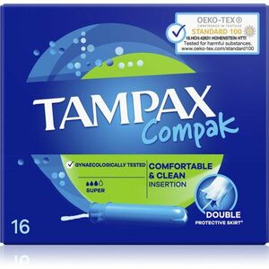 Tampax Compak Super tampóny s aplikátorom 16 ks vyobraziť