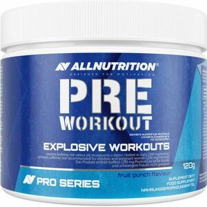 Allnutrition Pro Series Pre Workout podpora športového výkonu s kofeínom príchuť Fruit Punch 120 g vyobraziť