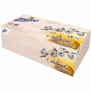 Linteo Paper Tissues Four-ply Paper, 70 pcs per box papierové vreckovky s balzamom 70 ks vyobraziť