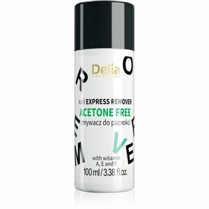 Delia Cosmetics Nail Express odlakovač na nechty s vitamínmi 100 ml vyobraziť