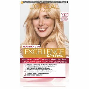 L’Oréal Paris Excellence Creme farba na vlasy odtieň 10.21 Very Light Pearl Blonde 1 ks vyobraziť