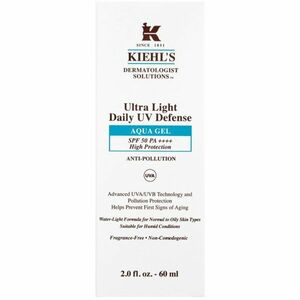 Kiehl's Dermatologist Solutions Ultra Light Daily UV Defense Aqua Gel SPF 50 PA++++ ultraľahký ochranný fluid pre všetky typy pleti vrátane citlivej S vyobraziť