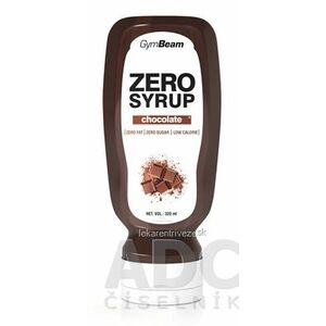 GymBeam ZERO SYRUP chocolate sirup, príchuť čokoláda 1x350 ml vyobraziť