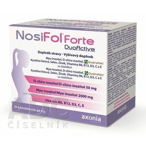 NosiFol Forte DuoActive prášok vo vrecúškach (á 4g) 1x30 ks vyobraziť