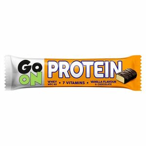 GO ON Proteínová tyčinka vanilka 50 g vyobraziť