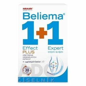 BELIEMA Effect Plus intímny krém 30 ml + vaginálne tablety 7 kusov vyobraziť