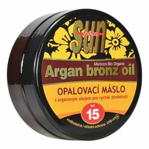 VIVACO Argan bronz oil Opaľovacie maslo OF 15 200 ml vyobraziť